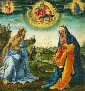 Filippino Lippi The Intervention of Christ and Mary oil painting artist